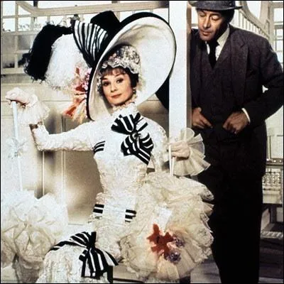 Dans le film de George Cukor, My Fair Lady, qui est son partenaire (qui aura d'ailleurs un Oscar pour cette interprétation) ?
