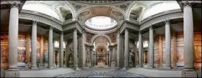 Ça, c'est un monument. Sa construction a démarré en 1757 et terminé en 1790. Il y eut 2 architectes : Jacques-Germain Soufflot et Jean-Baptiste Rondelet. Pas plus d'informations, car tu l'as deviné. C'est ... !