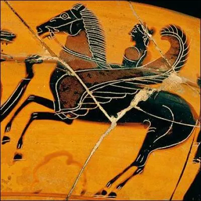 Quel est le nom du cheval ailé né de Méduse qui fut la monture de Persée et Bellérophon ?