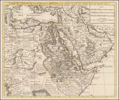 Sur quel continent se situe la région désertique appelée Nubie ?