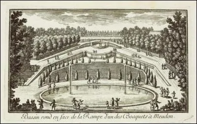 Lors de quel siècle est créé le réseau hydraulique du domaine royal de Meudon ?