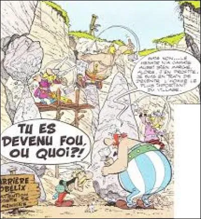 "Ob&eacute;lix et Compagnie" : que font les habitants du village lorsqu'ils croisent Ob&eacute;lix ?