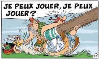 Dans "Ast&eacute;rix chez les Pictes", dans quoi Ast&eacute;rix et Ob&eacute;lix retrouvent-ils Mac Oloch sur la plage ?