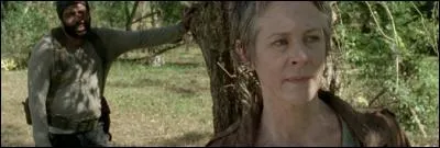 Que fait Tyreese après que Carol lui ai avoué qu'elle avait tué Karen ?