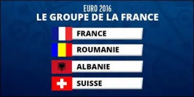 La France fait partie du groupe...