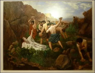 Sa mort violente fut le prix à payer pour que l'église primitive puisse se libérer du cadre judaïque au premier siècle. Qui est-il ?