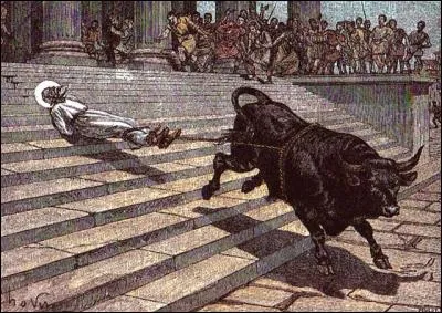 Évêque de Toulouse en 250, interpellé par une partie des païens, sans le moindre procès, il fut attaché à un taureau, préférant mourir avec le Christ que vivre sans lui. Qui est-il ?