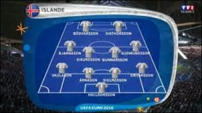 Combien de buts d'avance les Français ont-ils eu contre l'Islande ?