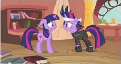 Qui est cette licorne à côté de Twilight ?