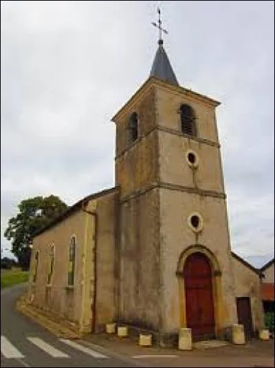 Voici l'&eacute;glise Sainte-Catherine de Moncheux. Village de Moselle, il se situe dans l'ancienne r&eacute;gion ...