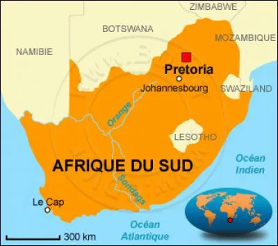À part l'Afrique du Sud, quel pays possède deux capitales ?