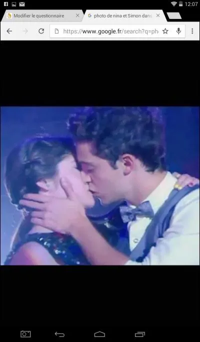 Qui a embrassé Luna dans l'épisode 40 ?