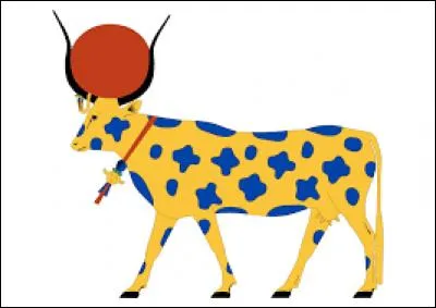 Mythologie : Dans la mythologie égyptienne, comment s'appelle la déesse égyptienne qui peut être représentée par une vache ?