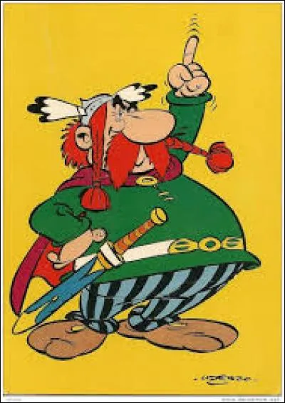 Bandes dessinées : Dans la bande dessinée "Astérix", comment s'appelle le chef du village gaulois ?