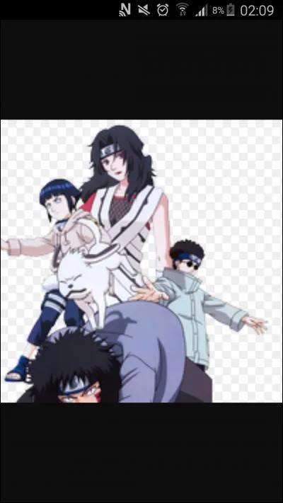 Dans "Naruto", qui est le sensei d'Hinata ?