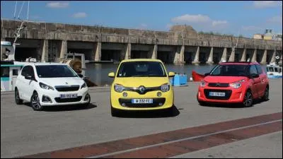 De quelle couleur est la voiture Peugeot ?