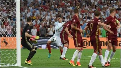 Lors du match Angleterre contre la Russie. Il y a eu 1-1. Quel joueur n'a pas marqué ?