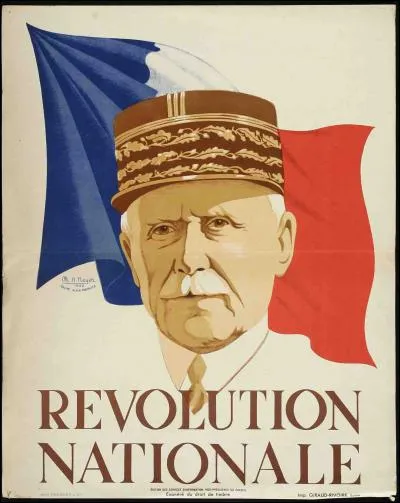 Pendant le r&eacute;gime de Vichy, quelle &eacute;tait la devise de la France ?