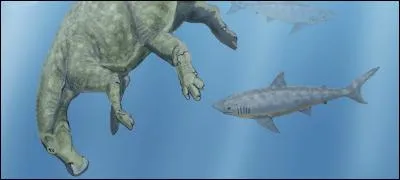 Certains hadrosaures (dinosaures à bec de canard) avaient-ils les pattes palmées ?