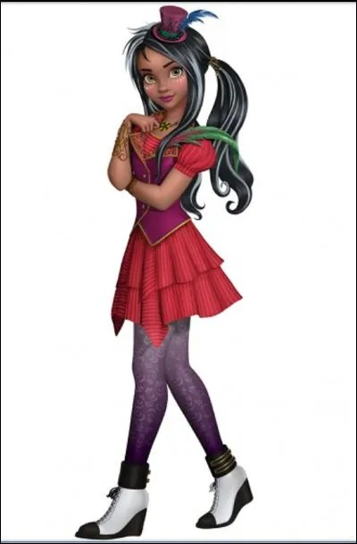 Cette jeune fille se nomme :