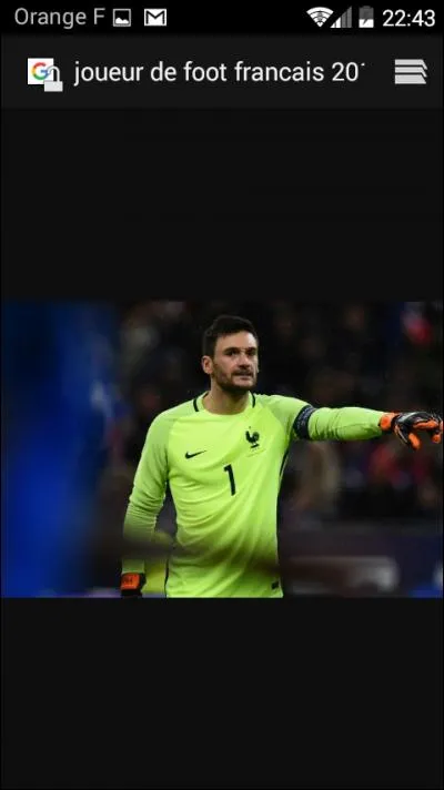 Quel rôle joue Lloris dans l'équipe de France ?