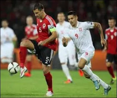 Lorik Cana, Aleksandar Dragović et Shane Duffy ont tous les trois pris un carton rouge.