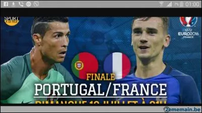 Combien de millions de spectateurs français ont suivi la finale France - Portugal dimanche soir ?