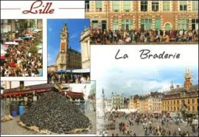 Si je veux me rendre à la braderie de Lille, dans quelle région dois-je aller ?