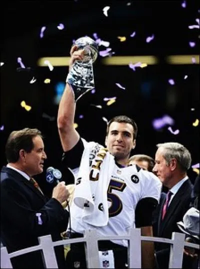 Contre quelle équipe son équipe et lui ont-ils remporté le Super Bowl 47, de la saison 2011-2012?