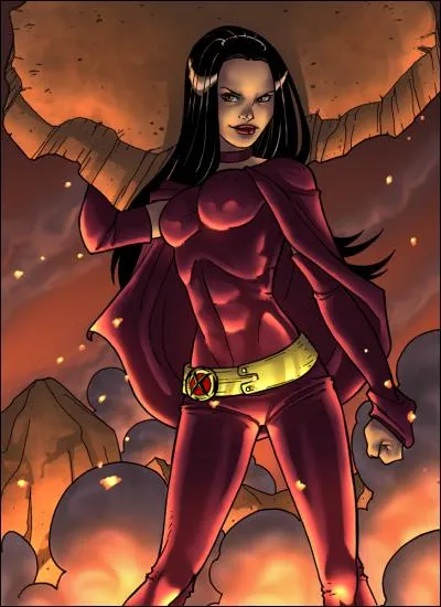 Dans quelle série comics peut-on voir une mutante nommée "M" ?