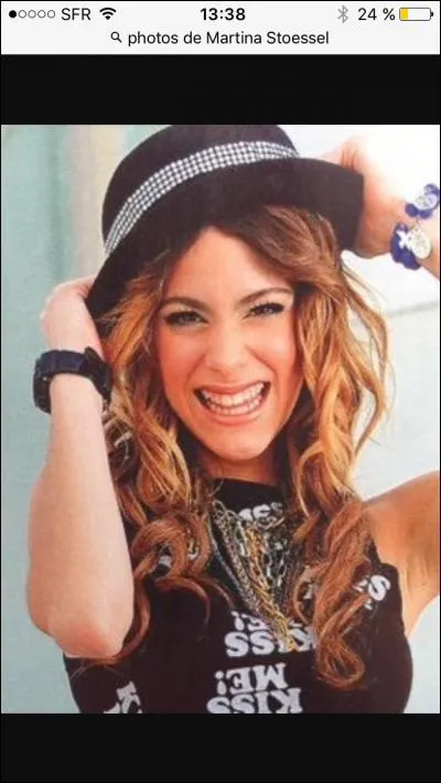 A-t-elle un chanteur (ou une chanteuse) préféré(e) ?