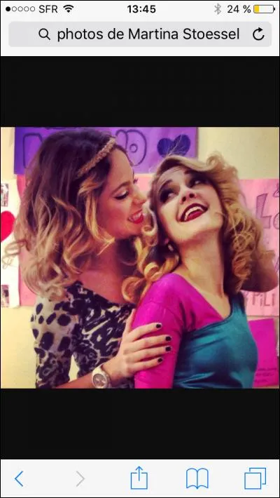 Qui est sa meilleure amie hors de la série ?