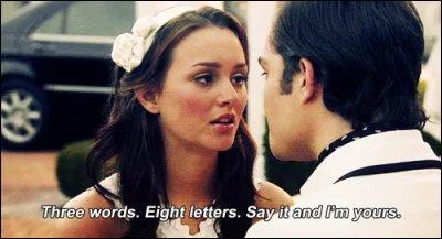 Lors de quelle fête Blair dit-elle cette réplique à Chuck ?