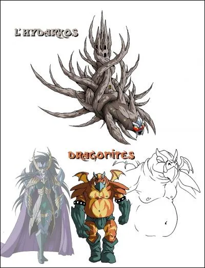 Quel est le nom des montures des Dragonites ?