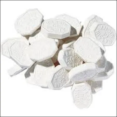 Quelle est la forme de la pastille Vichy ?