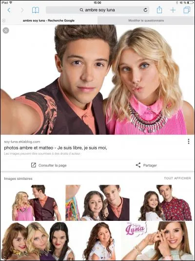 Matteo est le petit-ami d'Ambre.