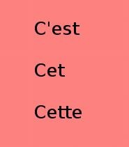 Quiz Orthographe