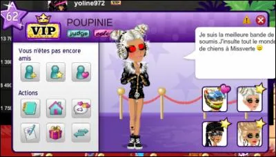 Poupini est une adulte.