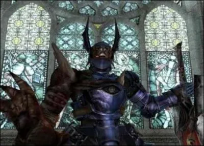 Il vient de Soul Calibur, il vient tout dtruire avec son pe Soul Edge, c'est ...