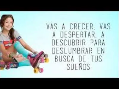 La chanson "Valiente" est pour Luna.