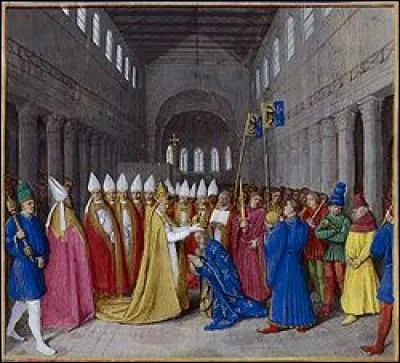 Quel pape a couronné Charlemagne le jour de Noël de l'an 800.