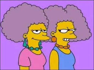 Comment s'appellent les grandes soeurs de Marge ?