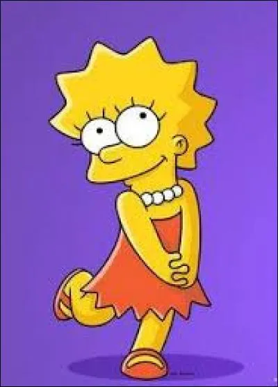 De quel instrument de musique Lisa joue-t-elle ?