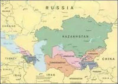 Dans quelle partie de l'Asie se situe l'Ouzbékistan ?