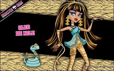 Quelle est la couleur pr&eacute;f&eacute;r&eacute;e de Cleo De Nile ?