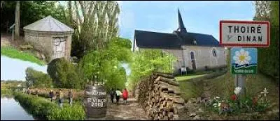 La commune Sarthoise de Thoiré-sur-Dinan se situe en région ...