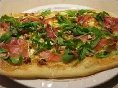 Dans cette pizza, le jambon est...