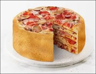 Cette nourriture est-elle une pizza ?
