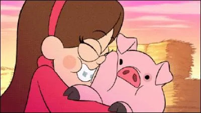 Combien pèse Dandinou, le cochon de Mabel ?