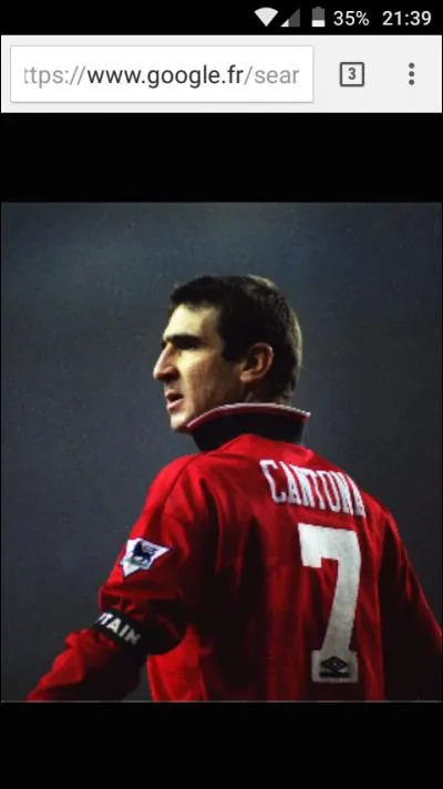 Dans quel club évoluait Cantona ?
